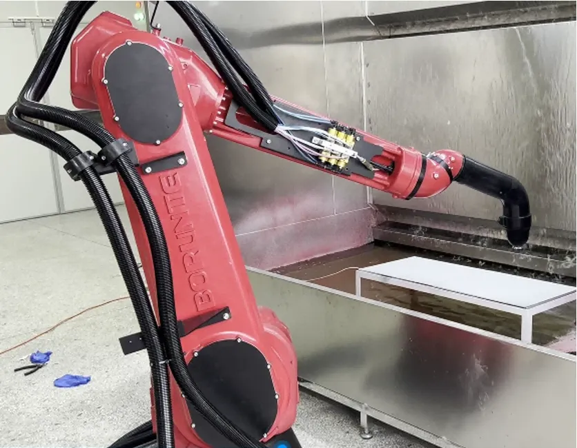 robot spraying application robot spraying application